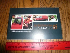 1986 Ford Light Trucks & Vans Accessories Sales Brochure - Vintage 
