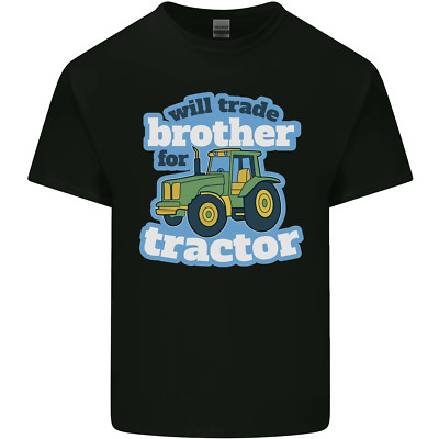 T-Shirt Will Trade Brother for Tractor Farming Kinder