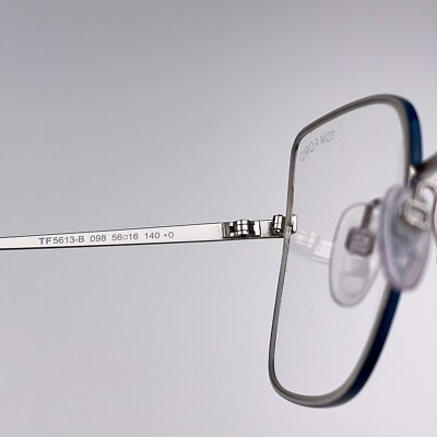 Tom Ford Women Eyeglasses Dark Green Blue Block Metal  display picture 3