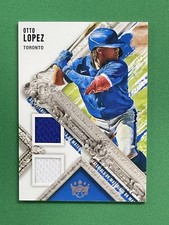 2022 Panini - Diamond Kings Baseball - OTTO LOPEZ - DK MATERIALS - #DKM-OL