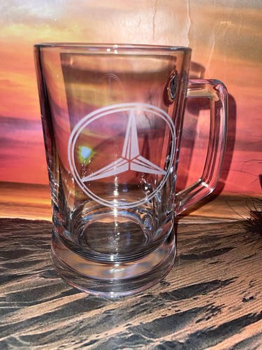 Mercedes Beer Glass Beer Tanker 660 ml Capacity HIGH QUALITY Great Gift. - Picture 2 of 3