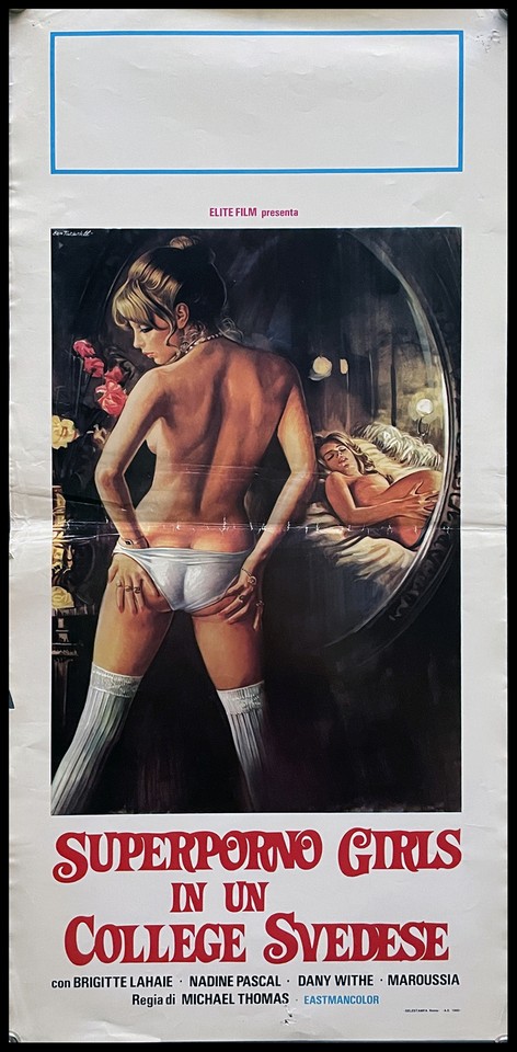 Locandina di Superporno girls in un college svedese (1979)