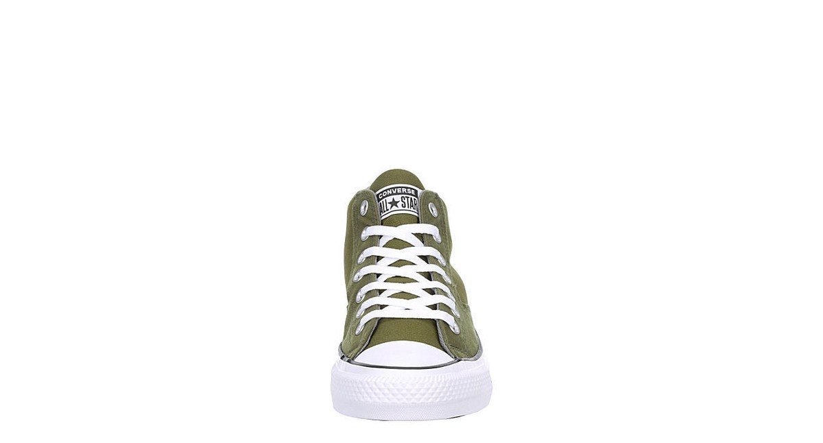 CONVERSE CHUCK TAYLOR MALDEN MID CANVAS - MENS OLIVE GREEN | eBay