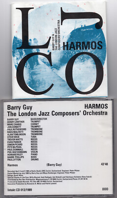 Barry Guy/The London Jazz Composers' Orchestra - Harmos, Intakt 1989 CD