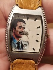 1980'S SADDAM HUSSIEN PRESIDENT WATCH SPECIAL MEMORIAL RARE Good Time