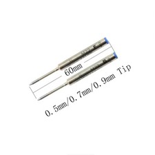 60mmx6mm 0.5mm F 0.7mm M 0.9mm B Tip Pen Refills M22 Fits For LAMY Pico