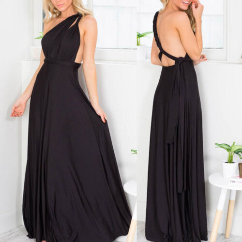 Sexy Rückenfreies Bandage-Abendkleid Für Frauen Abschlussballkleid Lang a K - Bild 8 von 23