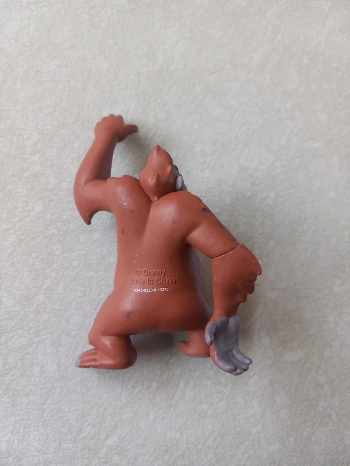 Louie Libro de la Selva Juguete Disney Orangután PVC Figura Decoración de Pasteles De Colección 3 Pulgadas Foto 3 de 4