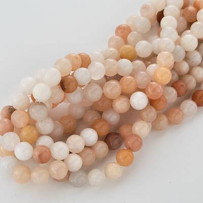 Pink Aventurine Gemstone Beads Natural Smooth Round Beads Stone 6mm 8mm 10mm