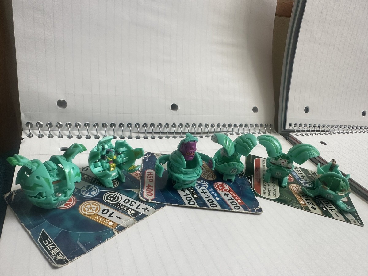 Bakugan Battle Brawlers B1 Ventus Green/Teal open core 300
