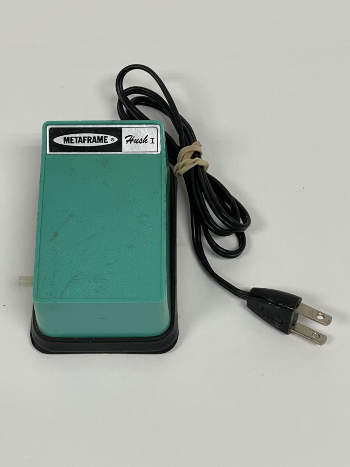 Vintage Metaframe Hush 1 Fish Aquarium Air Pump Good Used Working