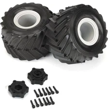 NEW Pro-Line 1/10 Demolisher F/R 2.6''/3.5'' MT Tires Mounted 12mm Whls (2)