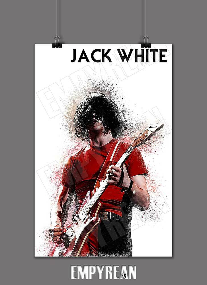 The White Stripes Jack White Poster Art Print | eBay