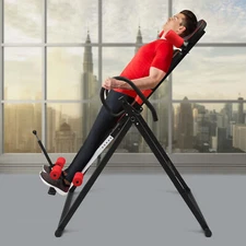 Inversion Table Heavy Duty Hang Upside Down Gravity Back Therapy Pain Relief New