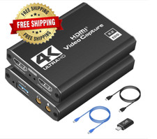 Tarjeta de captura HDMI 4K para transmisi n Full HD 1080P 60FPS F cil de usar US