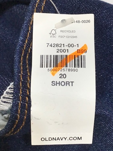 Old Navy Maternity Jeans Size 20 Short Full Panel Maternity Skinny - Picture 16 of 16