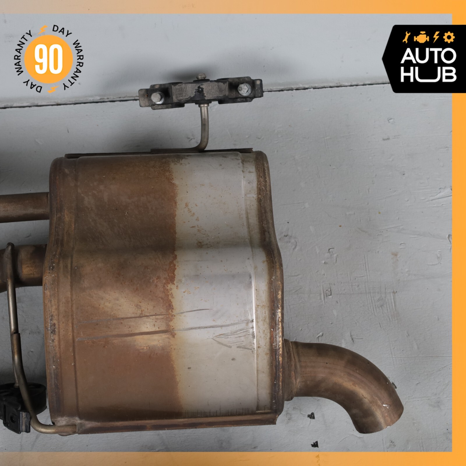 Maserati Quattroporte M139 Exhaust Mufflers Dual Tips Left & Right Side Set 68k