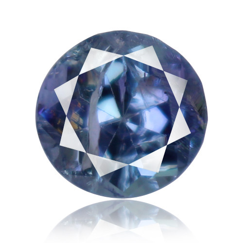Unheated Tanzanite 2.15ct green hue violet blue color 100% natural earth mined - Picture 2 of 3