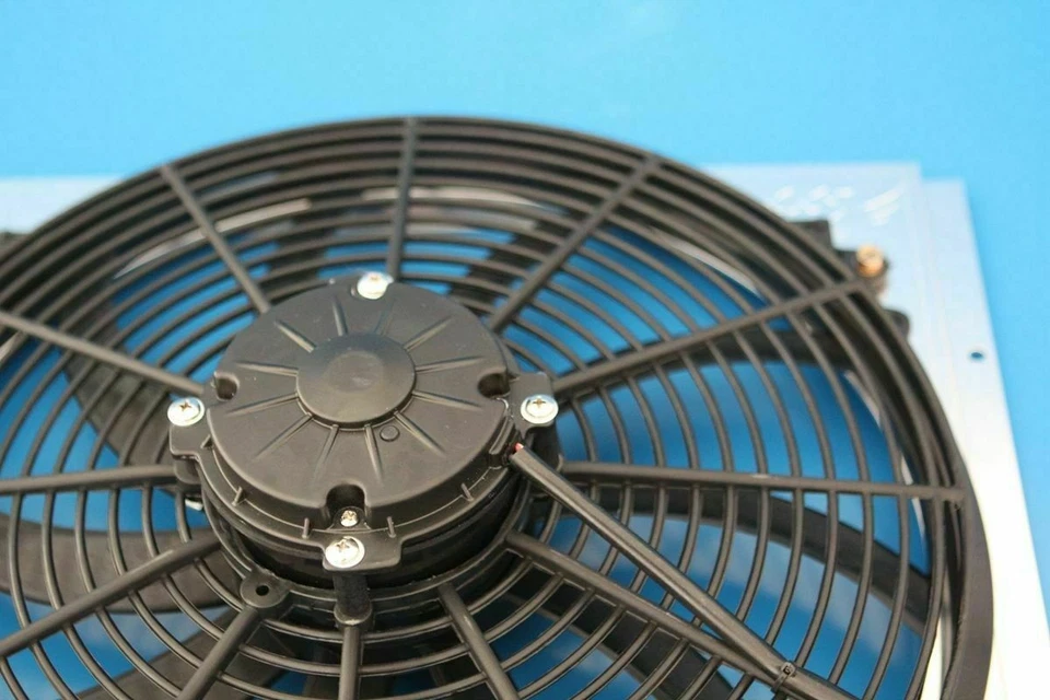 Cubierta de radiador KKS 12" ajuste ventilador Oldsmobile Cutlass Regal Buick Skylark Lemans 26" Foto 3 de 4