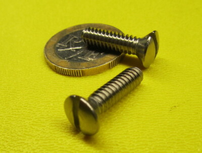 #10-24 X 3/8 Oval Head Slotted Machine Screws – 18-8 Stainless Steel (12 Pack)
