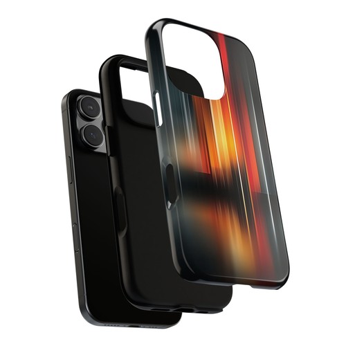 Fiery Echoes Radian Streaks Pattern - Phone Case for iPhone, Galaxy, Pixel - 第 8/281 張圖片