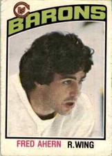 1976-77 O-Pee-Chee Fred Ahern #298