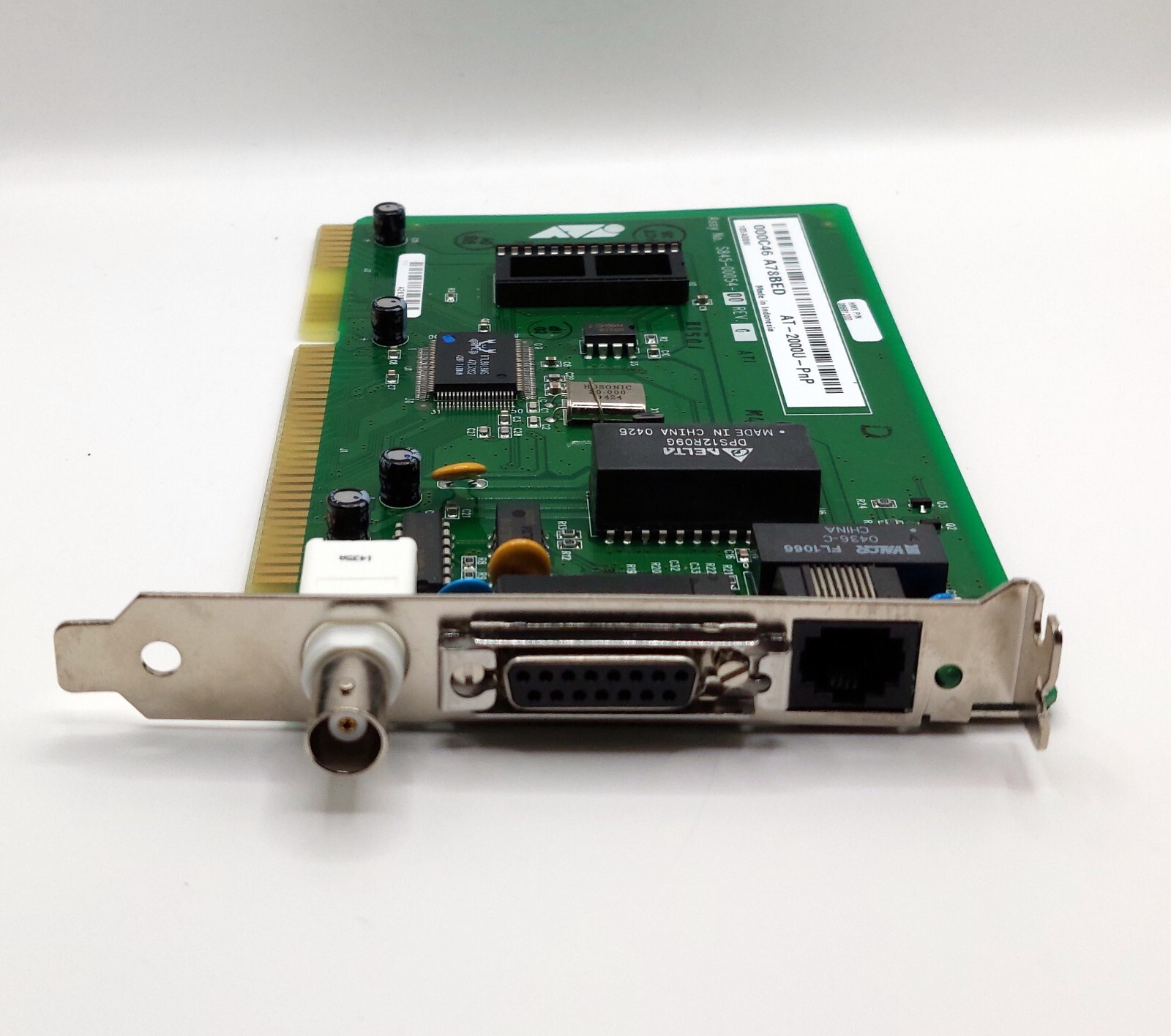 ALLIED TELESYN AT-2000U-PNP ETHERNET COMBO AUI BNC NIC ADAPTER CARD | eBay