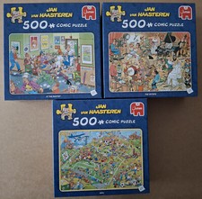 3 x 500 Teile - Jan van Haasteren Jumbo Comic...