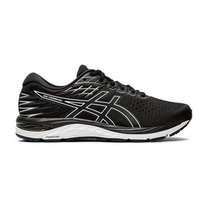 womens asics black and white