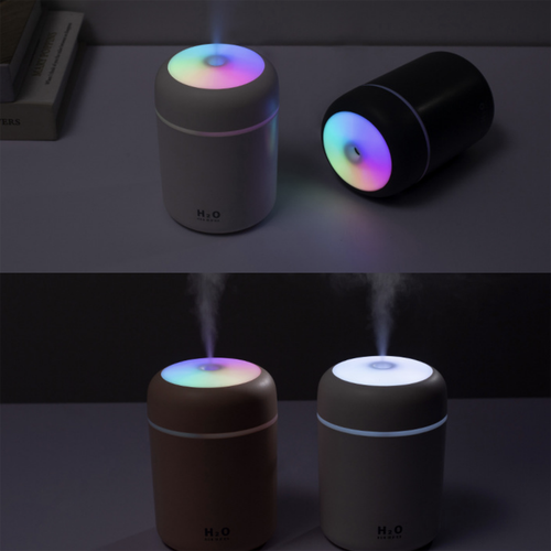 USB Car Air Purifier Diffuser Aroma Oil Humidifier Mist Led Night Home Relax - Picture 7 of 10