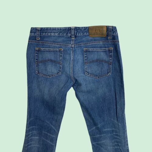 Armani Exchange Jeans 8S AX Damen Distressed Bootcut Low Rise Stretch 32x32 - Bild 4 von 12
