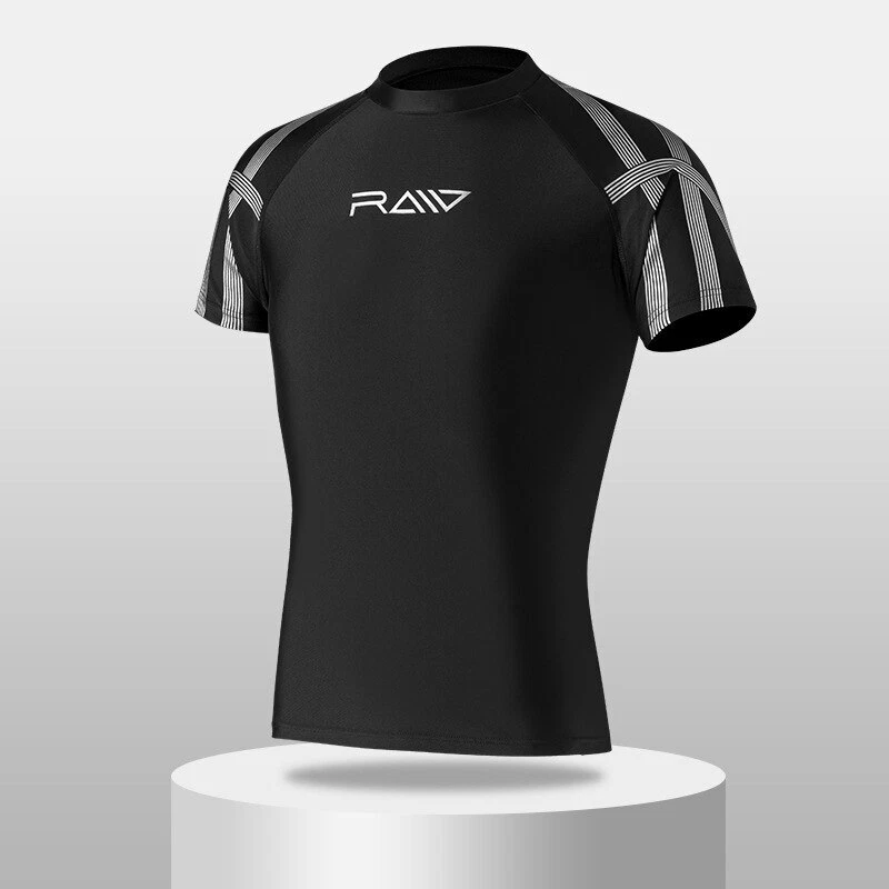 Traje de baño corto de surf protector contra erupciones de playa UPF50+ para hombre de secado rápido nuevo Foto 3 de 4