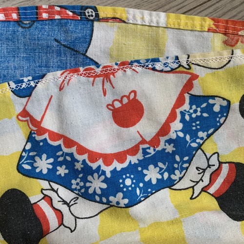 Vintage Raggedy Ann & Andy Bedspread 78 x 97 Fringe JC Penney Bobbs Merrill - Picture 12 of 14