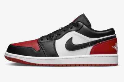 Nike Air Jordan 1 Low 赤白黒 NIKE AIR JORDAN 1 LOW 