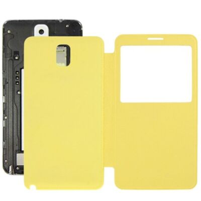 Handyhülle Tasche Flipcover mit Fenster für Samsung Note 3 / N9000