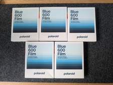 Polaroid reclaimed blue film - RARE & refrigerated