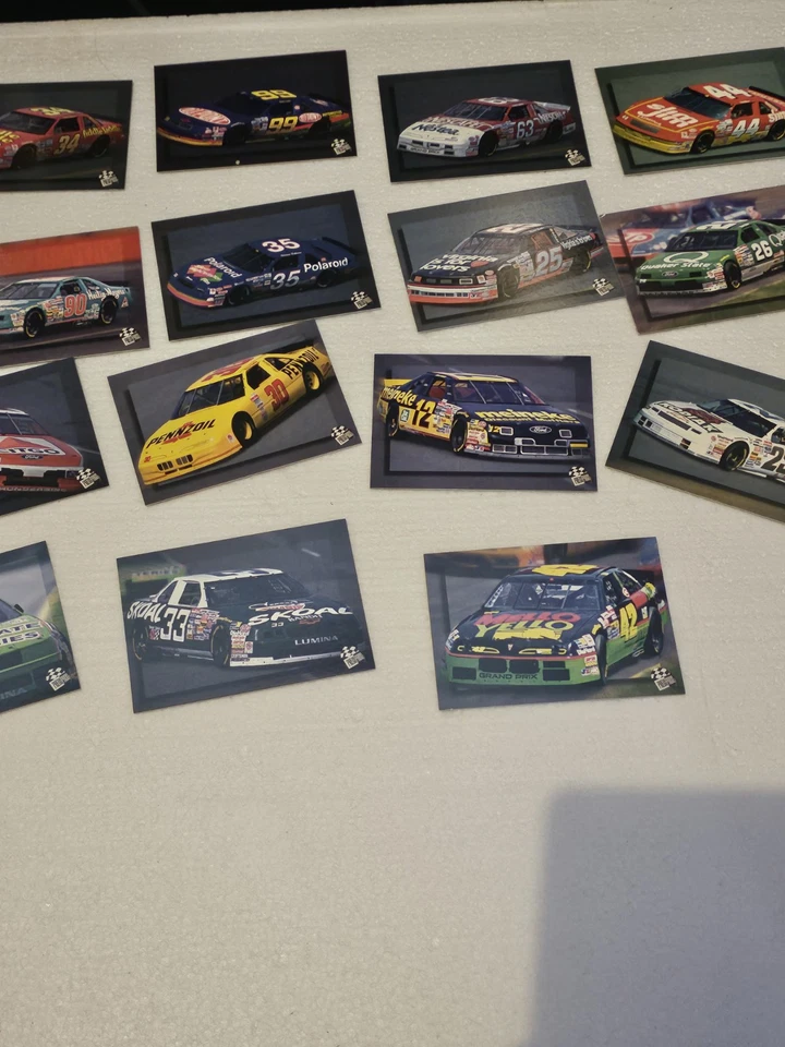 NASCAR Press Pass CARS Cards 1993. Petty, Waltrip & Jarret - Image 3 of 4
