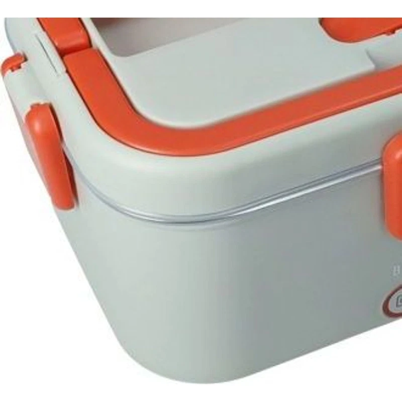 Scaldavivande Elettrico Lunch Box BRANDANI Casa Auto 12V 220V Posate 2 Colori, fotografia 9 di 10