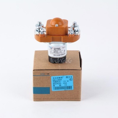 1PCS   12V 200A Universal Contactor Solenoid MZJ-200A New #yi