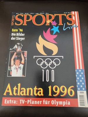 Sports Live vom Juli 1996 - EM Euro 96 - Atlanta 1996 - incl. Extra TV Planer