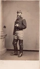 TWO CIVIL WAR CDVS PHOTOS OF MAJOR CARLYLE BOYD OF THE 5TH NY ZOUAVES LOOK !