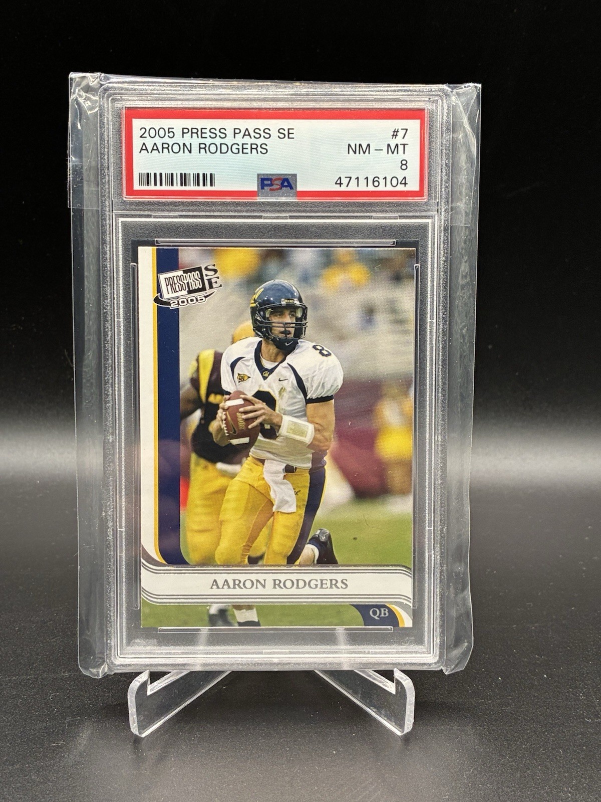 2005 Press Pass #7 Aaron Rodgers front