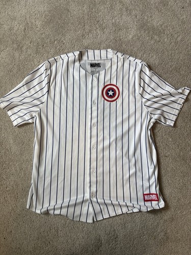 Captain America #41 Baseball Trikot (Größe - 2XL)