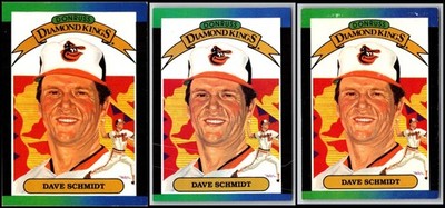 Diamond Kings Dave Schmidt (3) Card Lot - EXCLUSIVE OFFER   ACT QUICK!