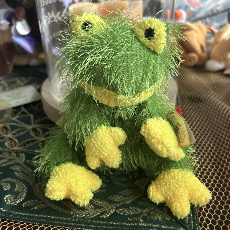 Ty Punkies - HOPSCOTCH the Frog (9 Inch) NEW MWMTs Plush Stuffed Animal Toy