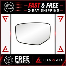 Fit System Driver Side Mirror Glass w/ Backing Plate for Honda Accord