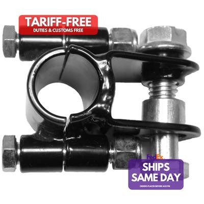 U-B Machine 35-3319, One Black Steel Shock Mount 1In Clamp On Performance Parts