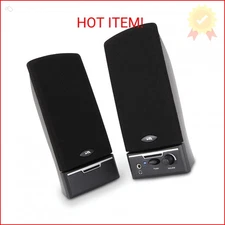 Cyber Acoustics CA-2014 Computer Speakers, Full Stereo Sound, Convenient Control