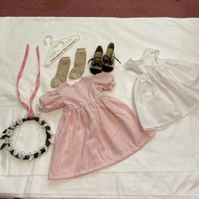 HTF 1995 Pleasant Kirsten American Girl Doll Pink Birthday Outfit Complete EUC
