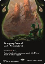Stomping Ground (Borderless 283) FOIL Edge of Eternities NM Rare CARD ABUGames